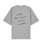 Heather Grey Printed T-shirt Back