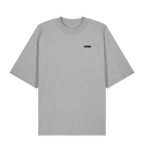 Heather Grey Printed T-shirt Front