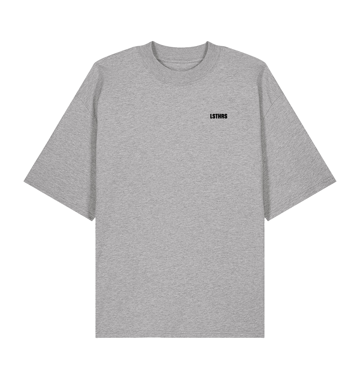 Heather Grey Printed T-shirt Front