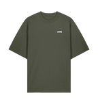 Khaki Printed T-shirt Front
