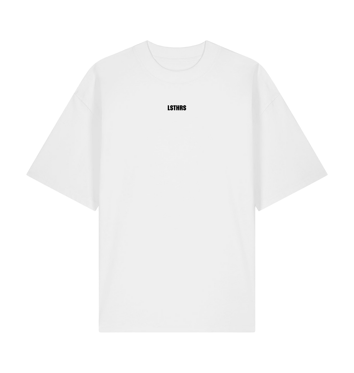 White Printed T-shirt Front