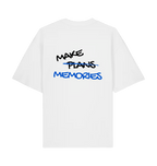 White Printed T-shirt Back