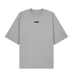 Heather Grey Printed T-shirt Front