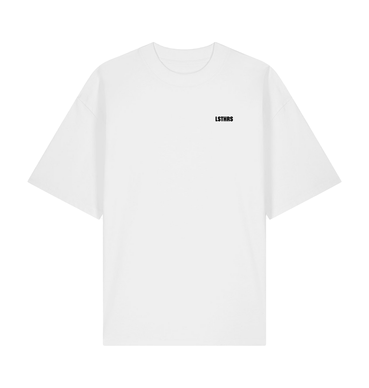 White Printed T-shirt Front