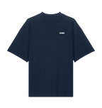 French Navy Printed T-shirt Front